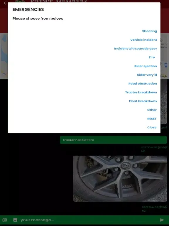 Screenshot di Krewe of Orpheus Members iPad 