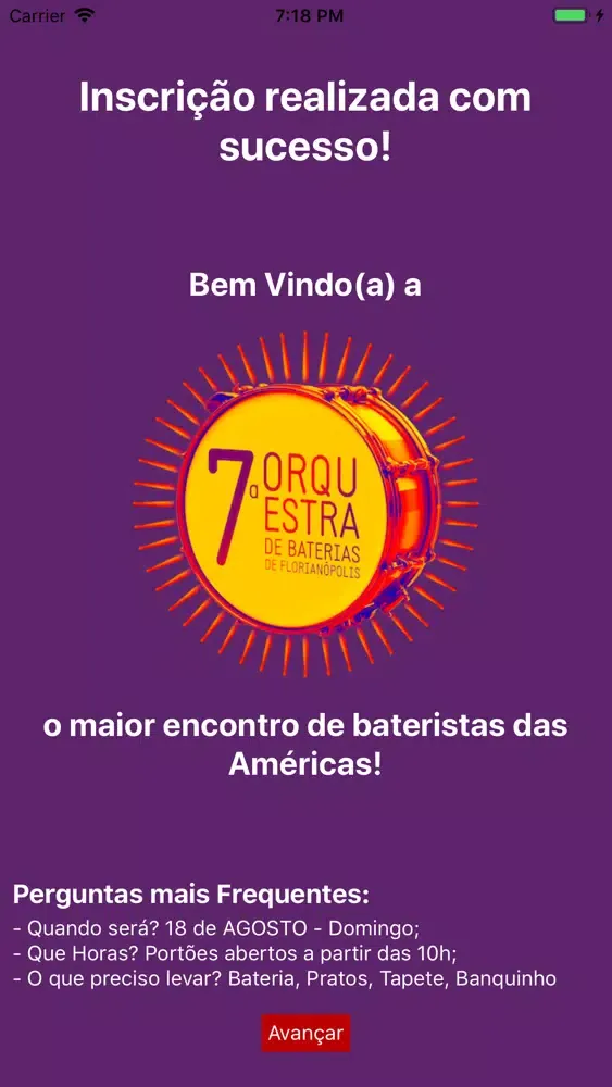 Orquestra de Baterias 스크린샷