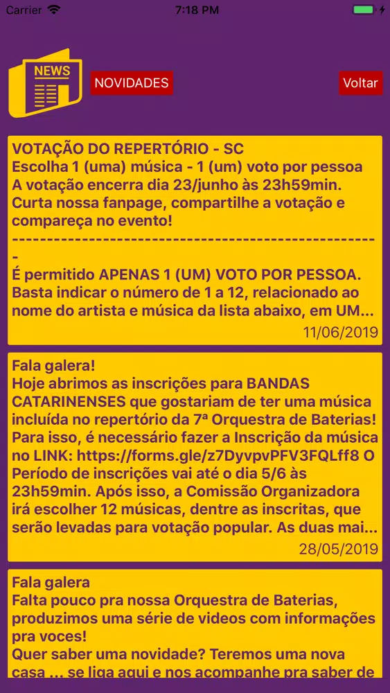 Orquestra de Baterias Screenshots