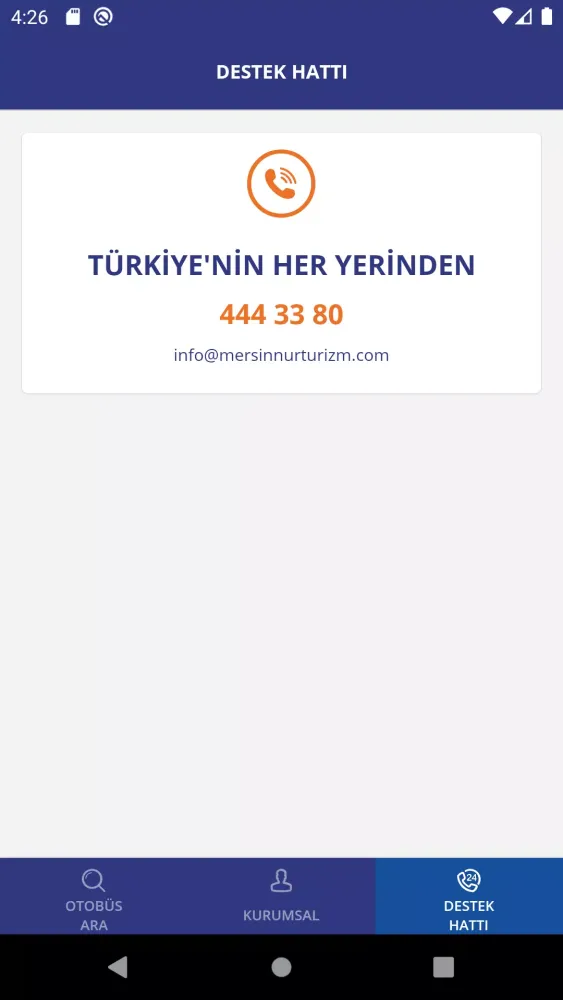 Mersin Nur Turizm سکرین شاٹس