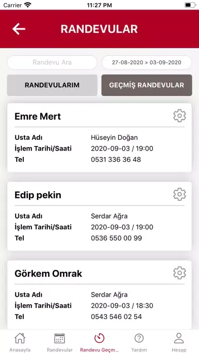 Zrzuty ekranu Berber Burada