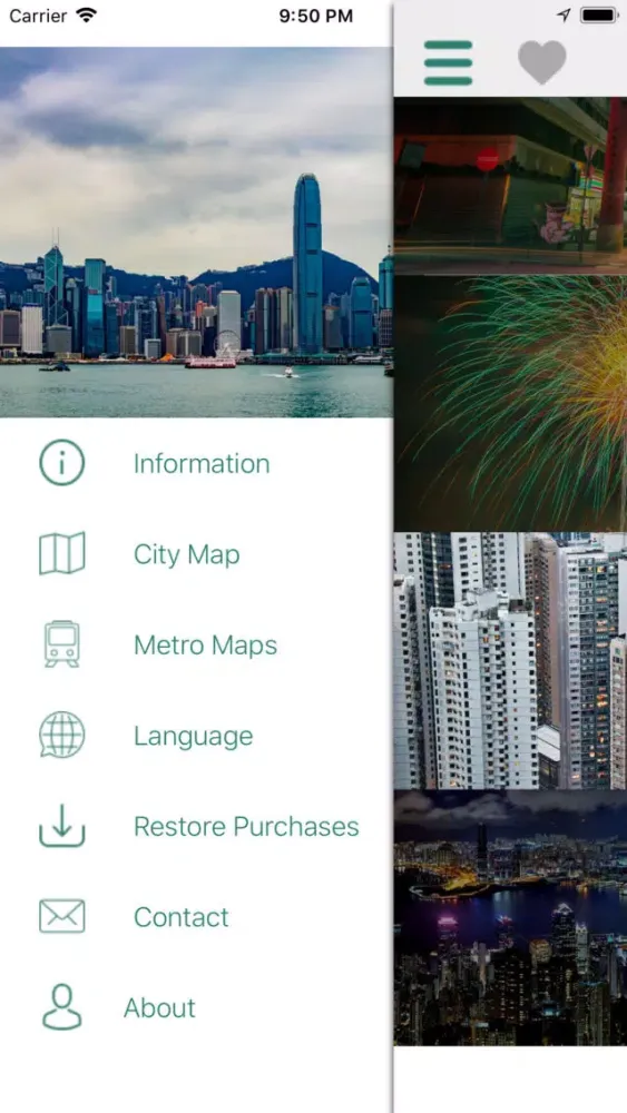 Screenshot di Hong Kong Travel Guide .