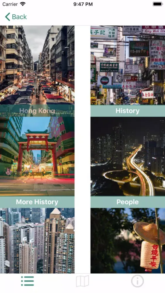 Screenshot di Hong Kong Travel Guide .