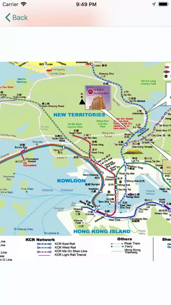 Screenshot di Hong Kong Travel Guide .