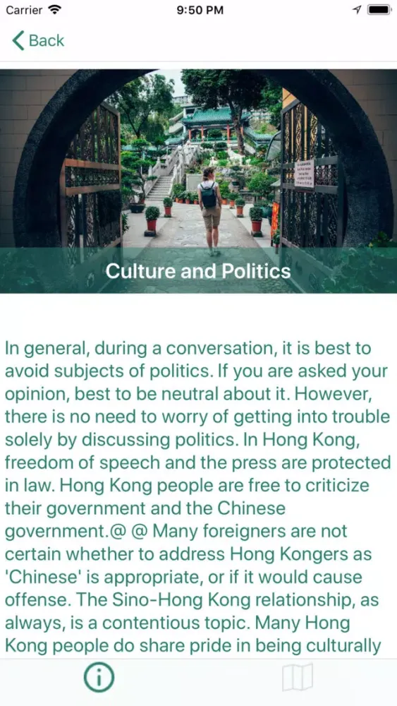 Screenshot di Hong Kong Travel Guide .