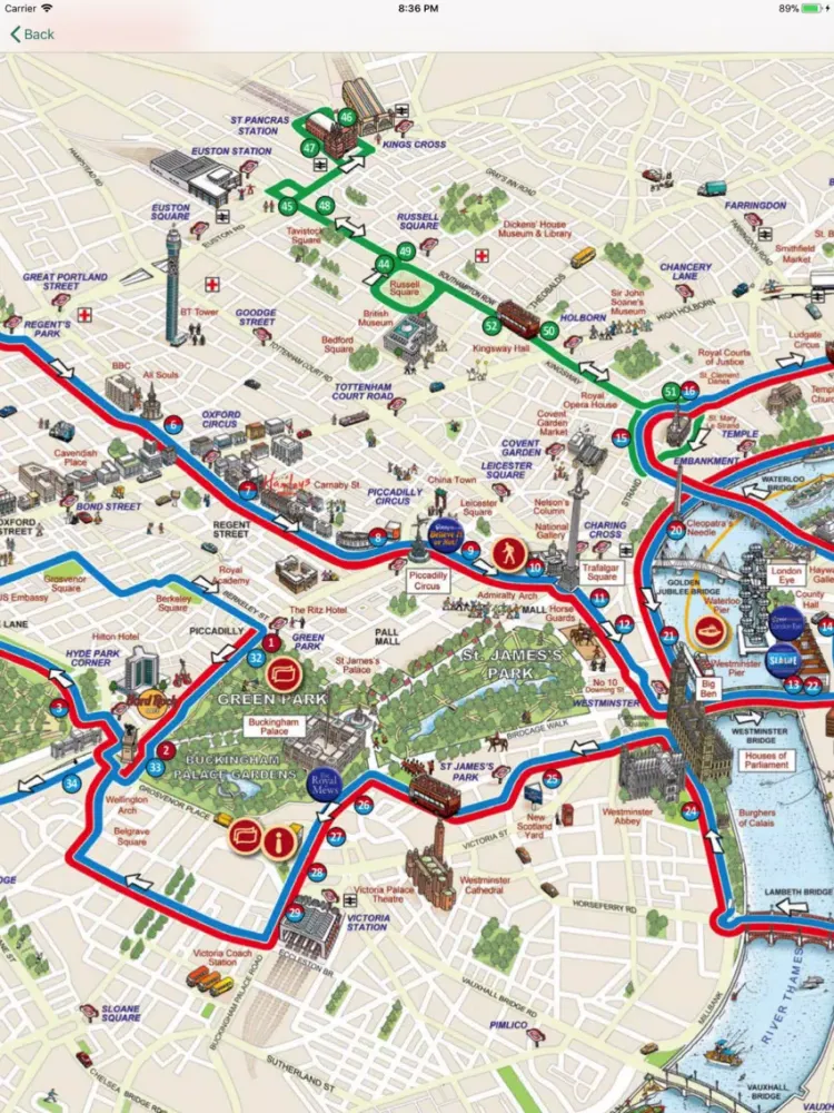 Скриншоты London City Travel Guide iPad 