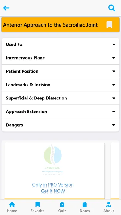 Orthopedic Approaches Lite Screenshots