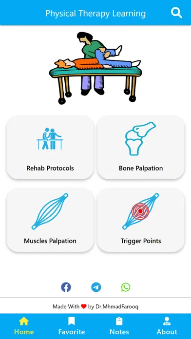 Physiotherapy Learning Ekran Görüntüleri