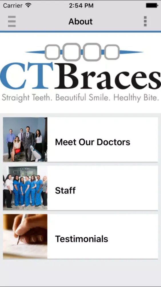 Tangkapan layar CT Braces