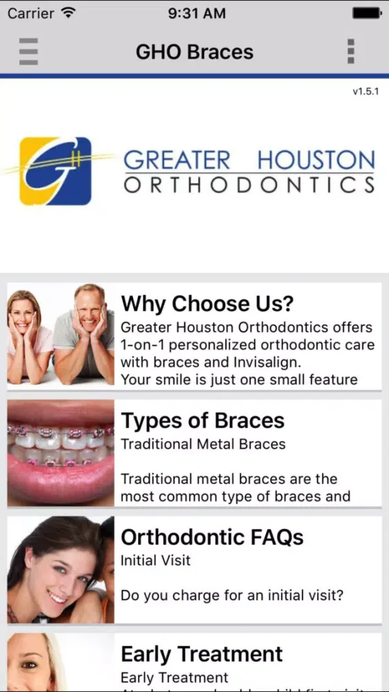 GHO Braces سکرین شاٹس
