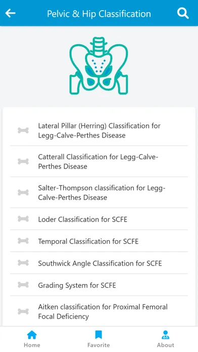 Orthopedic Classification Screenshots