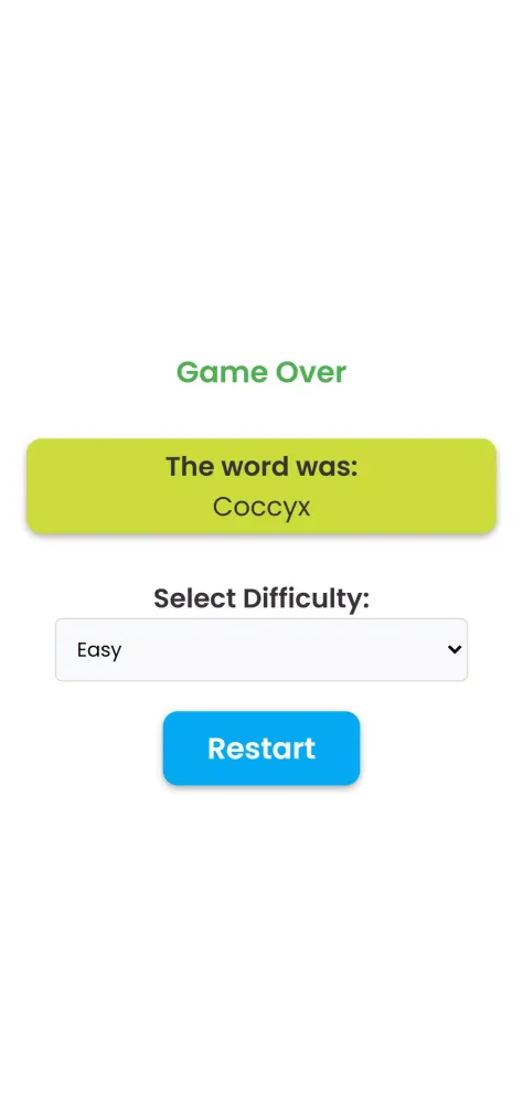 تصاویر Orthopedic Words Game