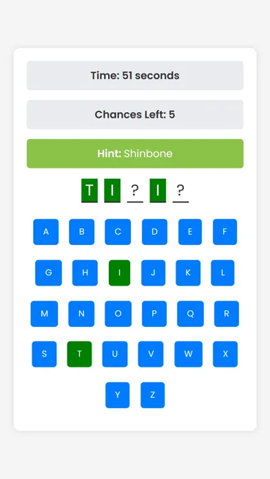 Orthopedic Words Game 스크린샷