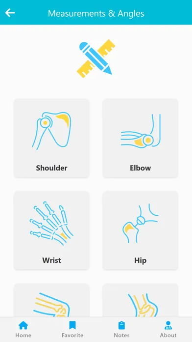 Orthopedic Signs & Angles Ekran Görüntüleri