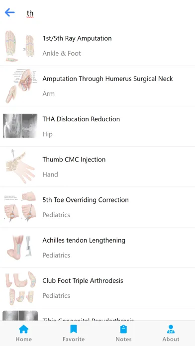 ภาพหน้าจอของ Orthopedic Surgery Techniques