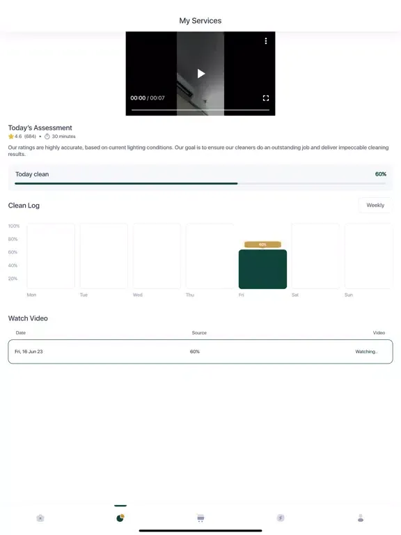 Oru Customer iPad  スクリーンショット