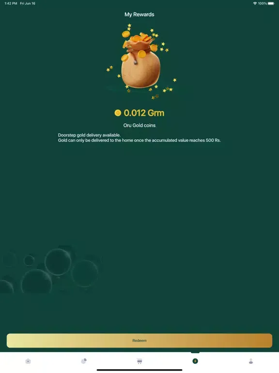 Oru Customer iPad  スクリーンショット