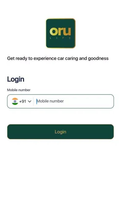 Oru Customer スクリーンショット