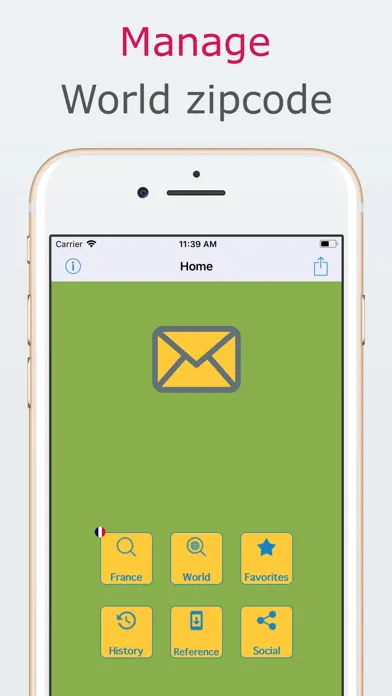 Zipcodes Assistant سکرین شاٹس