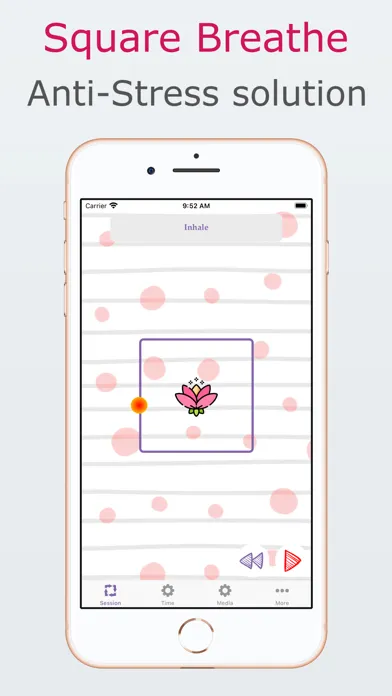 Box breathing assistant سکرین شاٹس