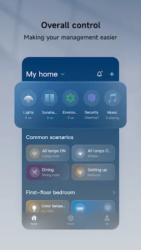 Tangkapan layar ORVIBO Home