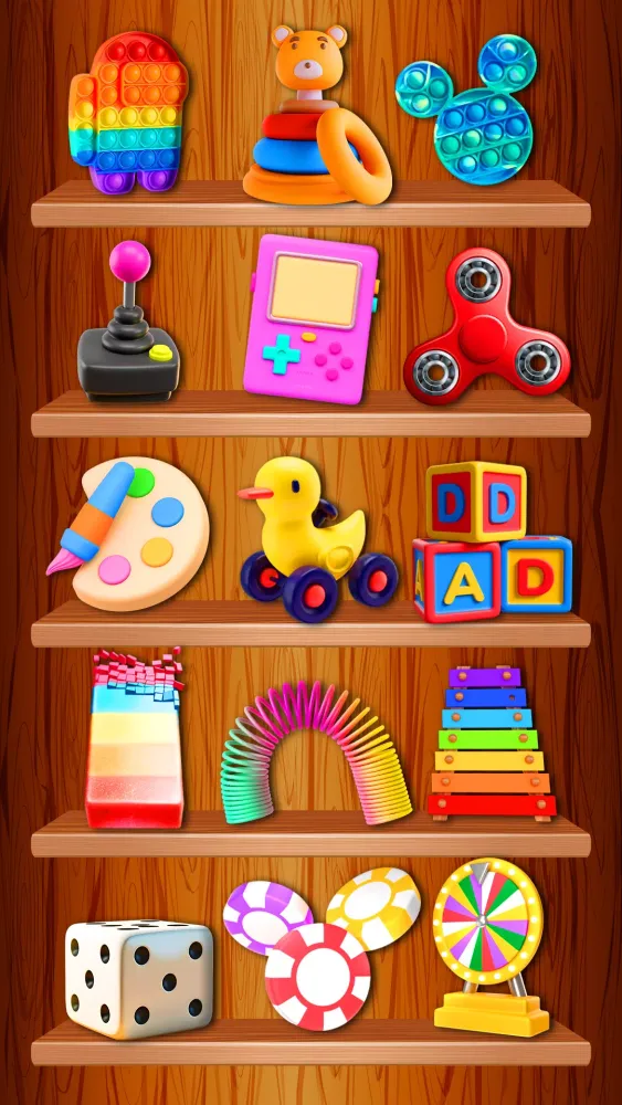 Antistress Pop it Fidget Games Screenshots