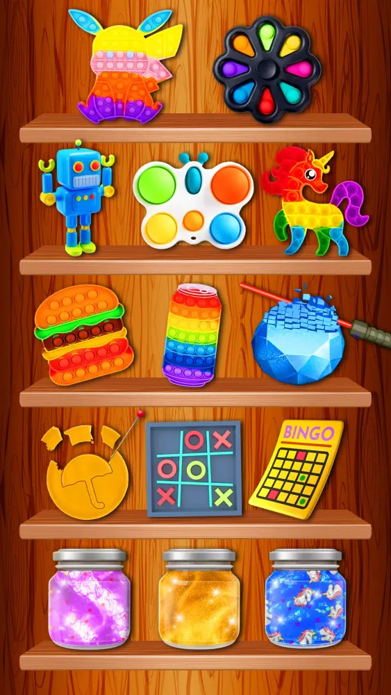 Antistress Pop it Fidget Games Screenshots