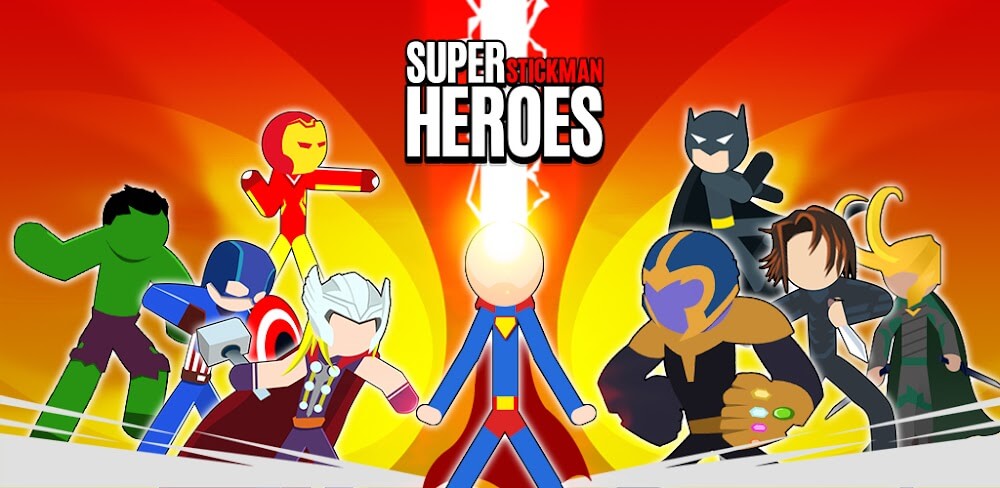 Super Stickman Heroes Fight