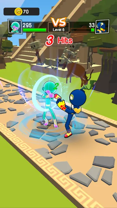 Capturas de tela do Stickman Duel Heroes