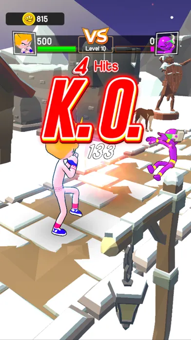 Capturas de tela do Stickman Duel Heroes