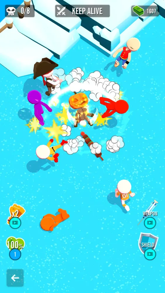 Stick Fighter - Battle Royale Screenshots