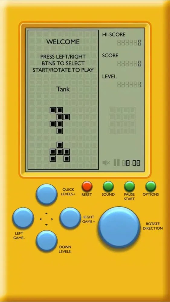 Ảnh chụp màn hình của Brick Retro Game