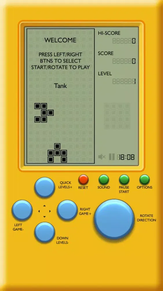 Ảnh chụp màn hình của Brick Retro Game