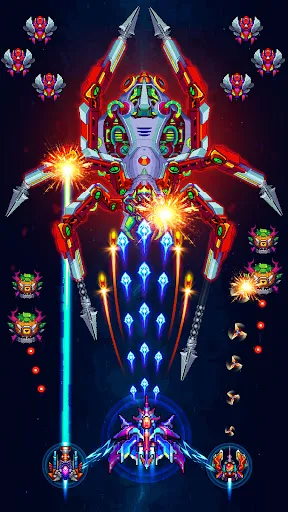 Captures d'écran de Galaxiga Arcade Shooting Game