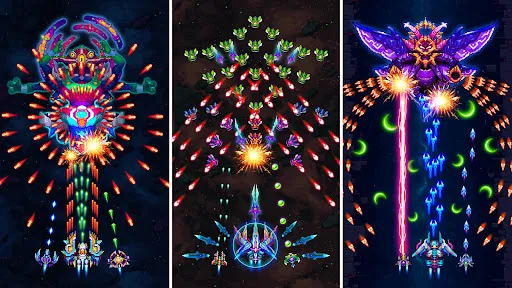 Captures d'écran de Galaxiga Arcade Shooting Game