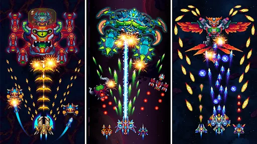 Captures d'écran de Galaxiga Arcade Shooting Game