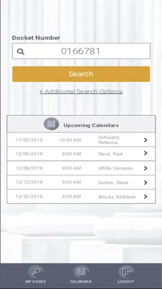 Ảnh chụp màn hình của OSAH ePortal