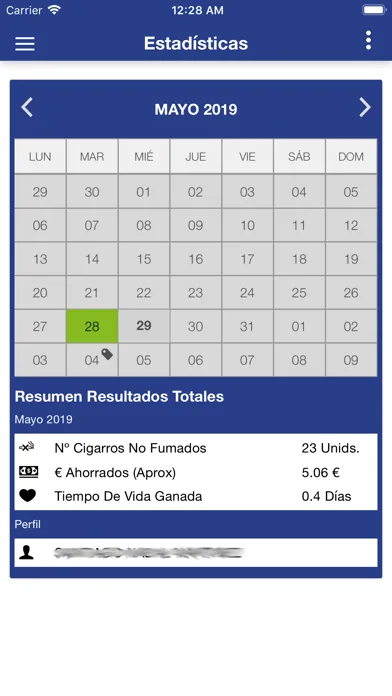 Zrzuty ekranu Vive sin tabaco