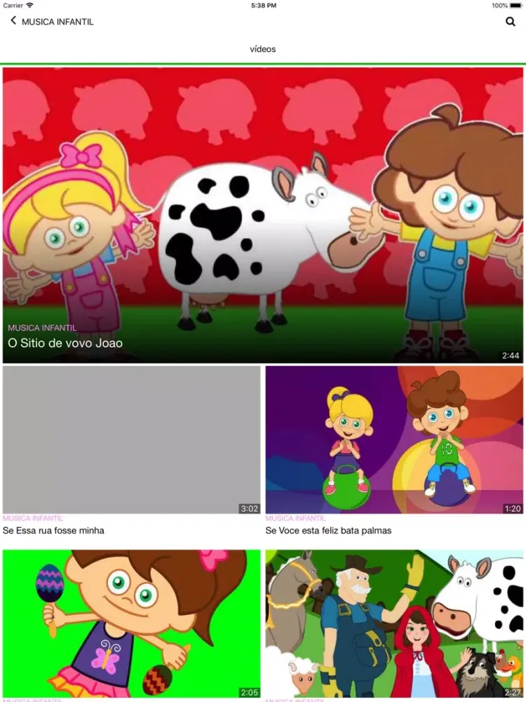 OS Amiguinhos iPad  Screenshots