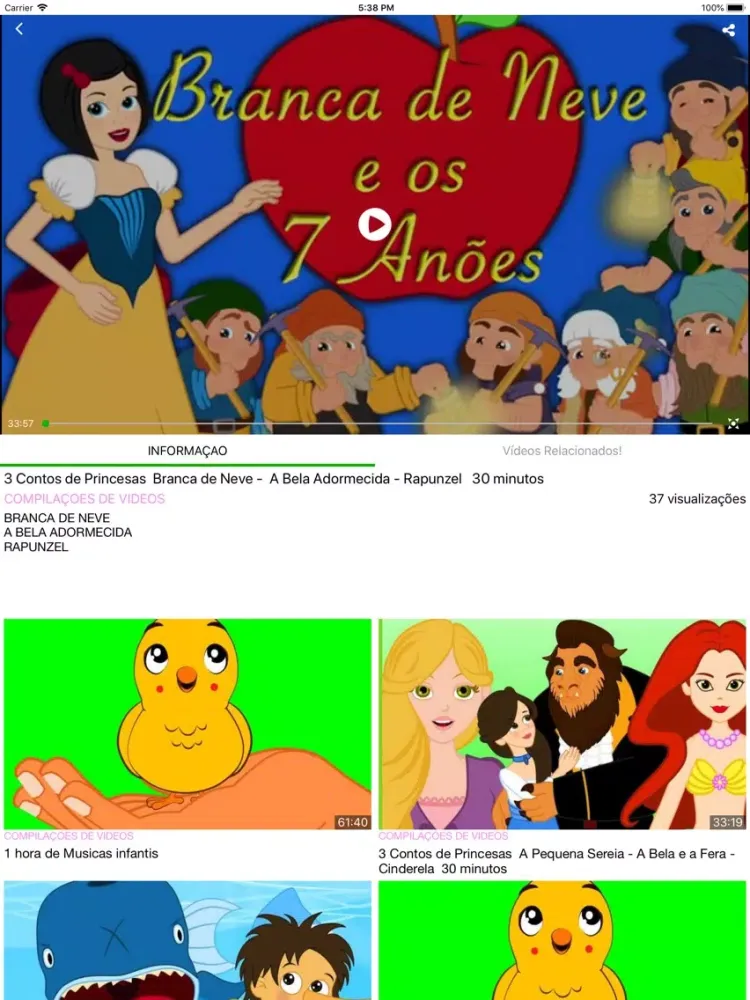 OS Amiguinhos iPad  Screenshots