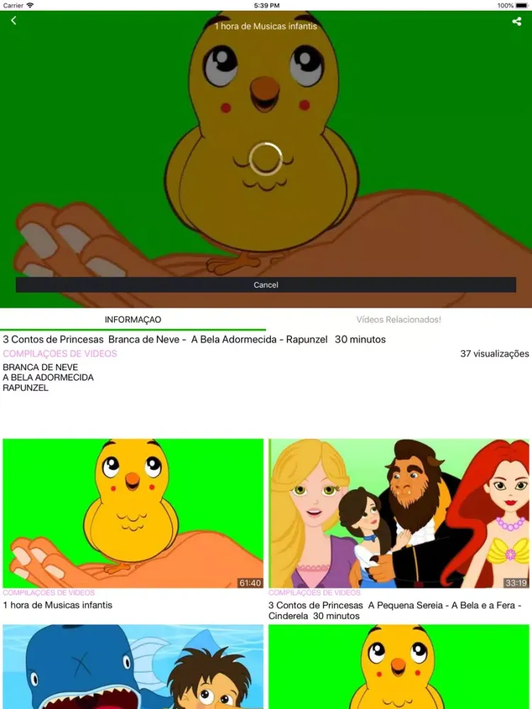 OS Amiguinhos iPad  Screenshots