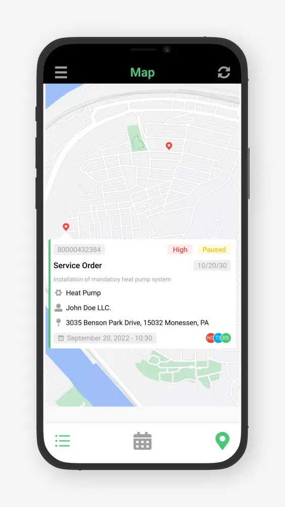 osapiens HUB for Service سکرین شاٹس