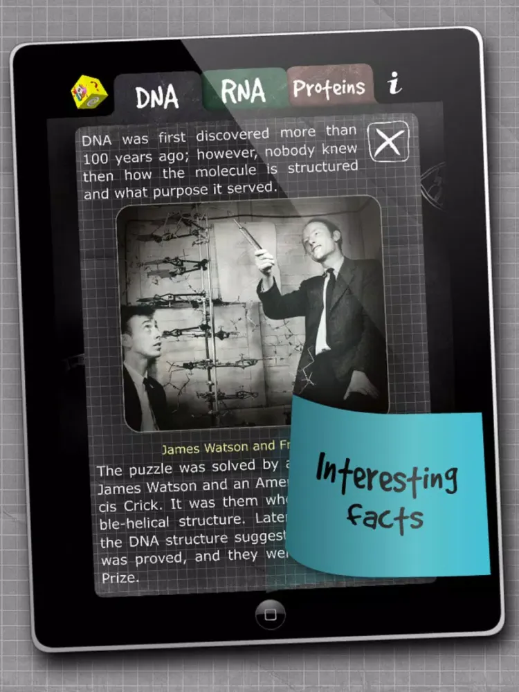 iMolekula: DNA, RNA, proteins iPad  स्क्रीनशॉट