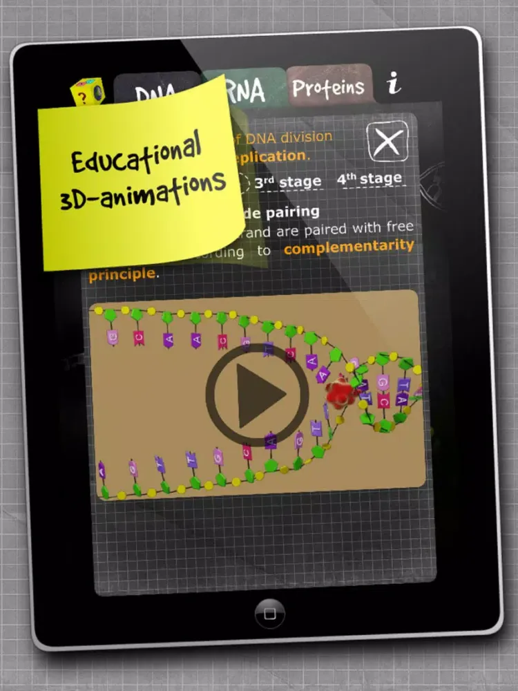iMolekula: DNA, RNA, proteins iPad  स्क्रीनशॉट