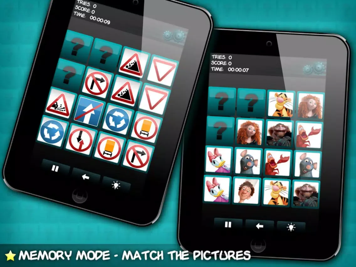 Brain Trainer – Matchup cards game iPad  Screenshots