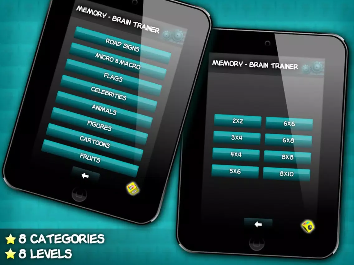 Brain Trainer – Matchup cards game iPad  Screenshots