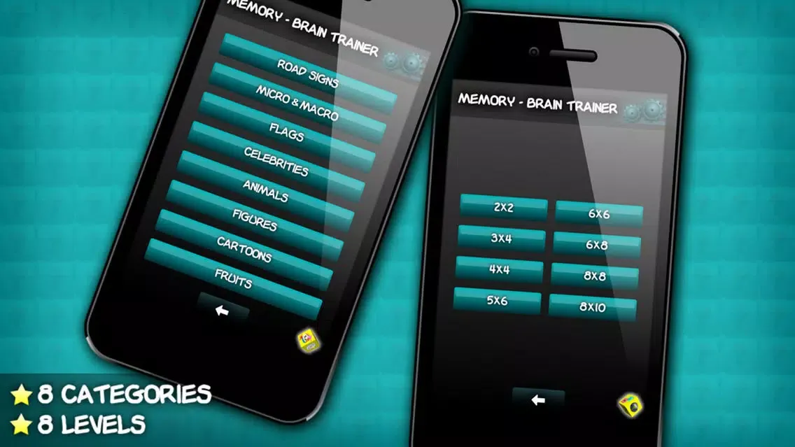 Brain Trainer – Matchup cards game Screenshots