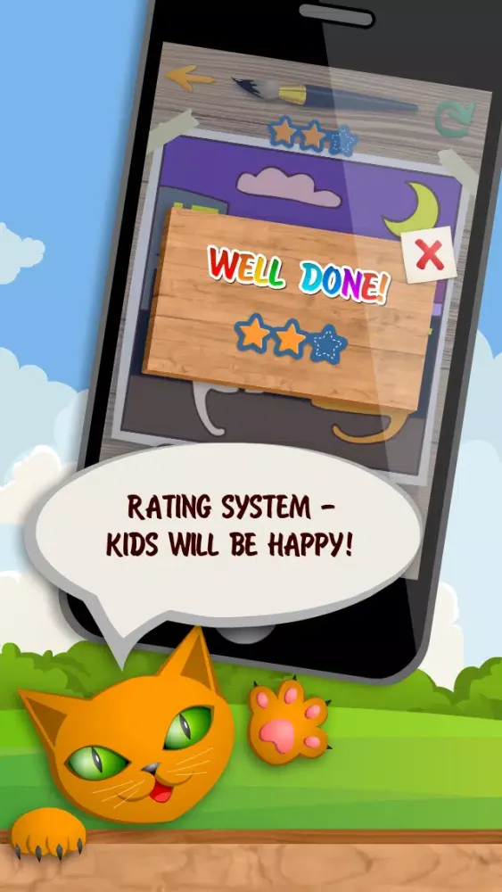 Captures d'écran de Kids Coloring and Math - Coloring book for kids Free