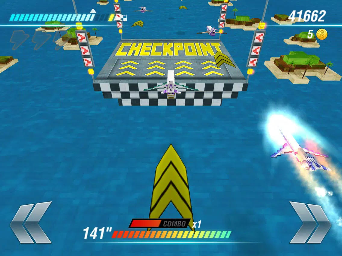 Mine Passengers: The Air Craft Flying Game iPad  स्क्रीनशॉट