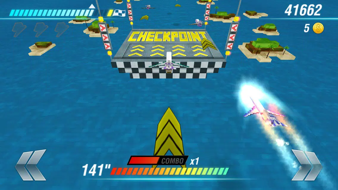 Mine Passengers: The Air Craft Flying Game स्क्रीनशॉट